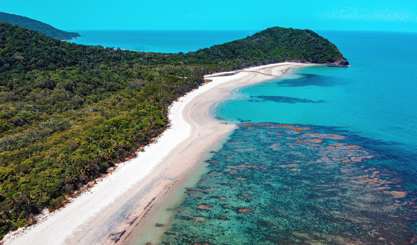 Aerial view of Daintree Rainforest, Queensland