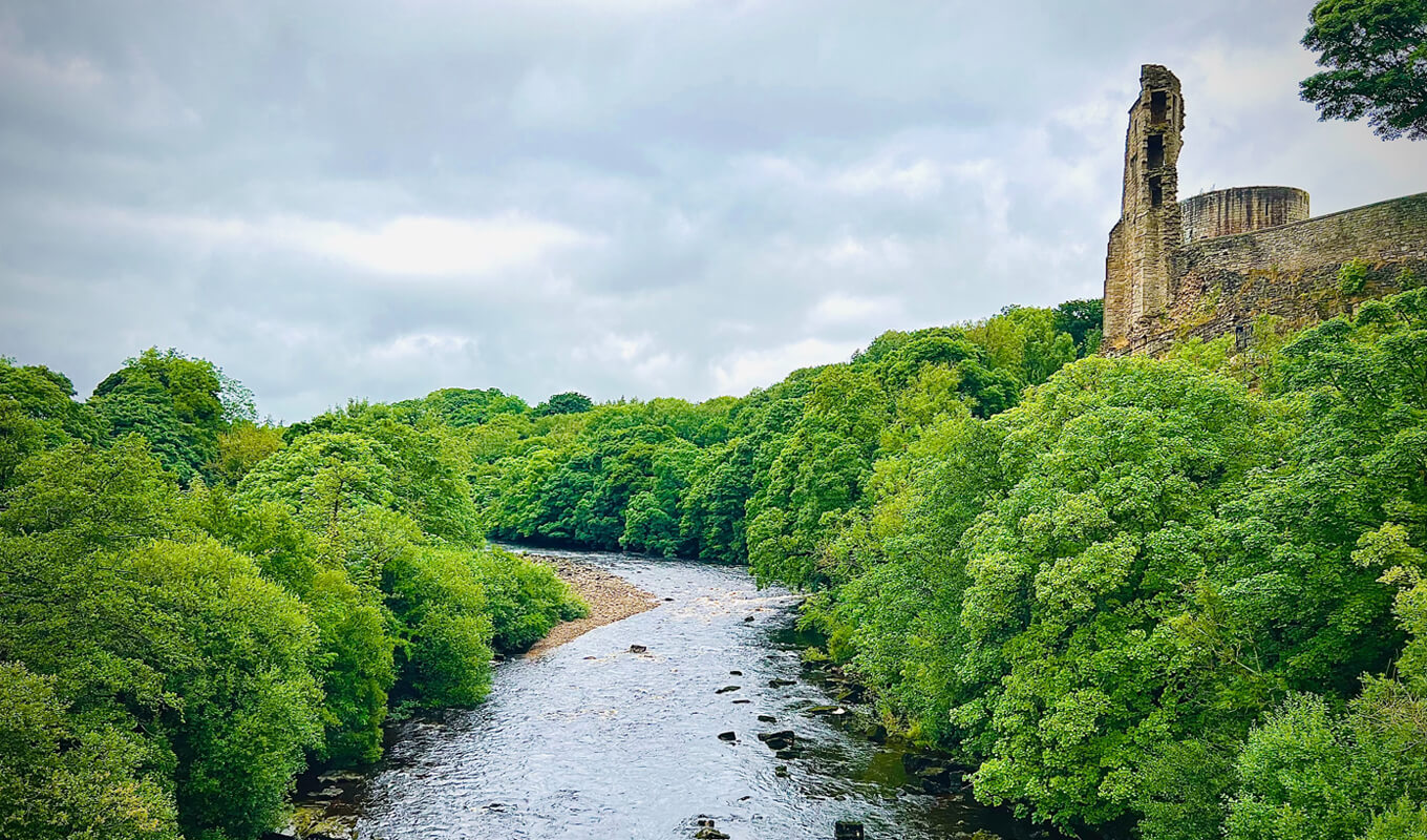 River Tees in Barnard Castle
