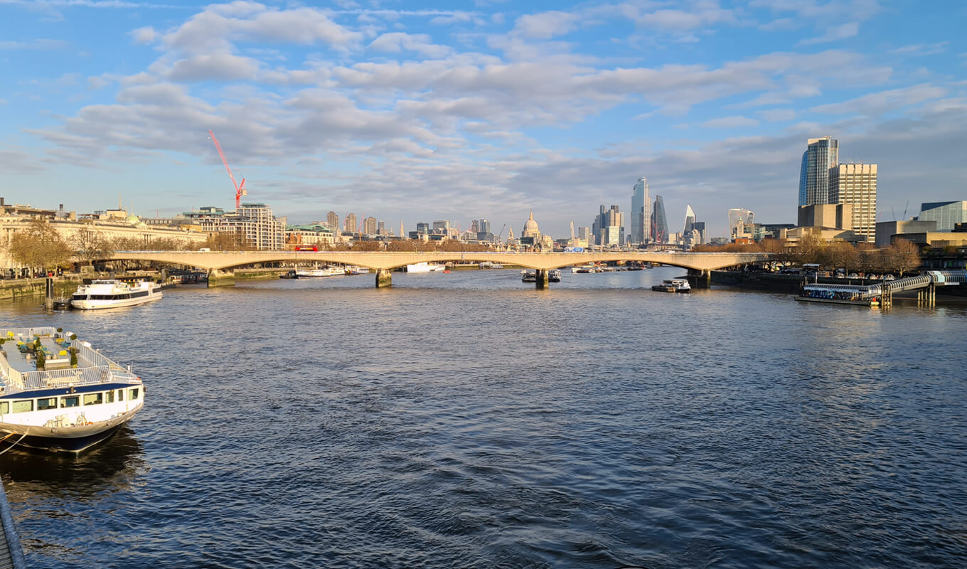 River Thames in London