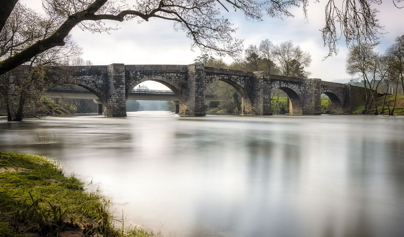 kayaking in ulla river in spain