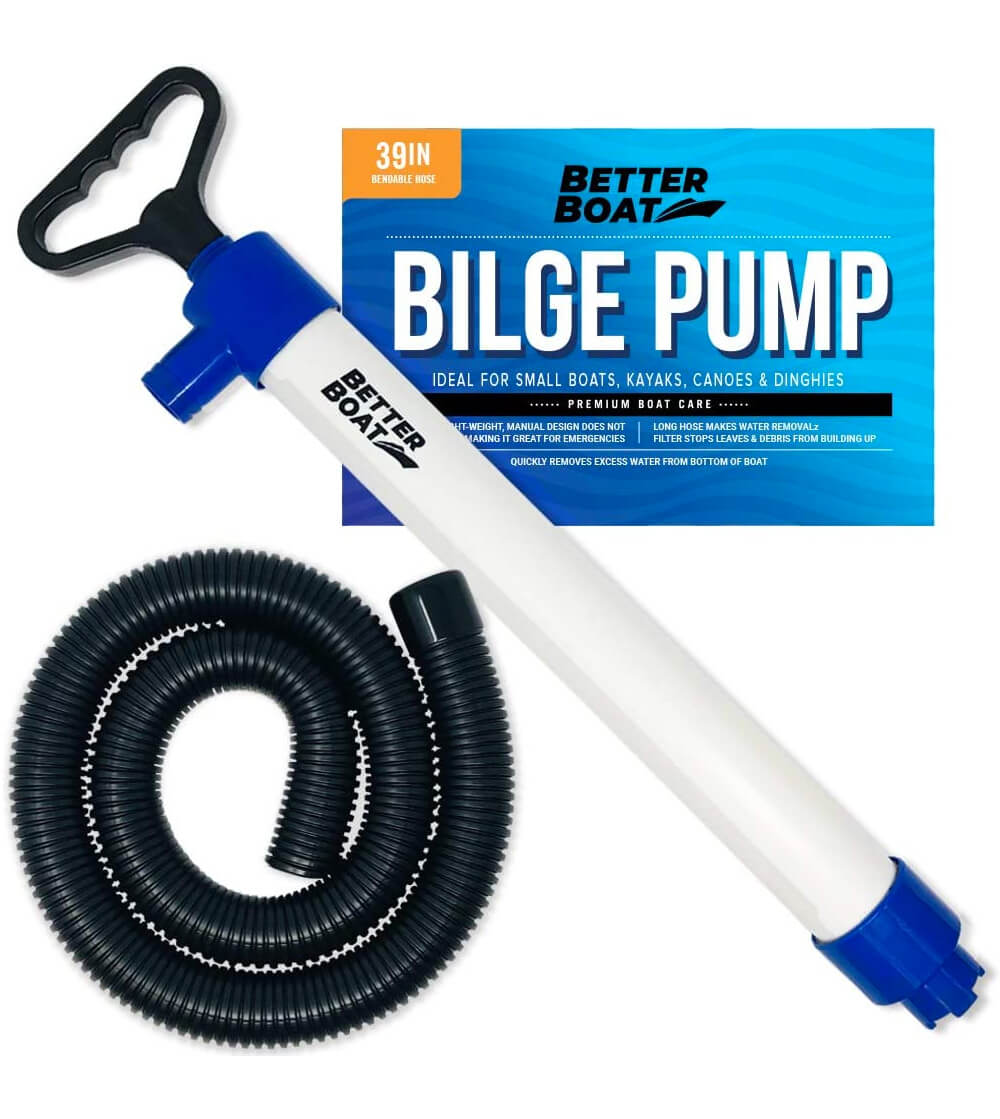 Manual Bilge Pump for Boats Kayak Canoe Hand Water Pump