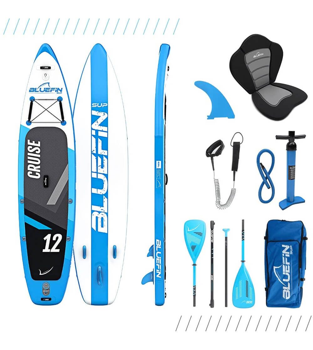 Bluefin Cruise SUP package with kayak conversion kit