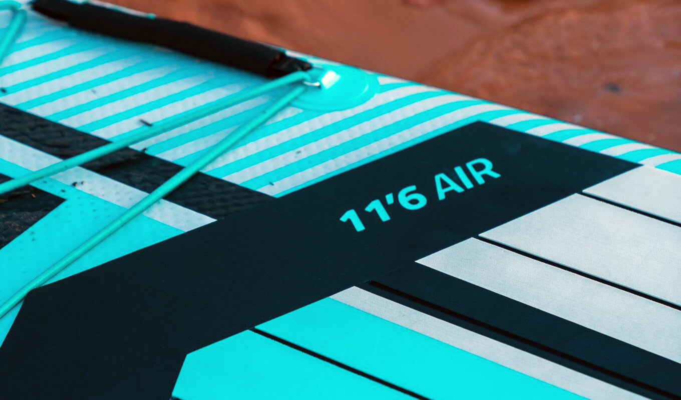 Sturdy deck pad of GILI Air paddle board