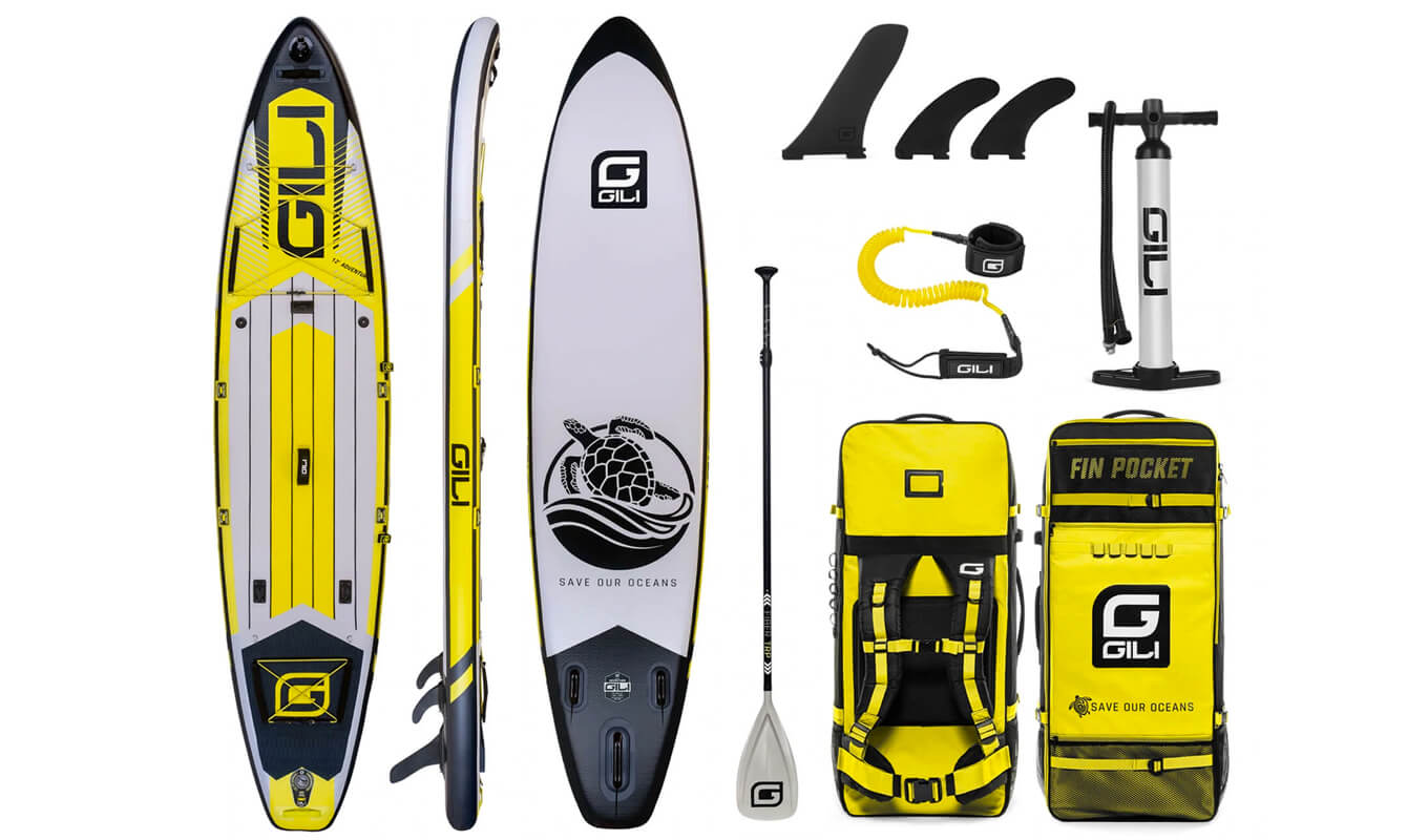 GILI Adventure inflatable paddle board package