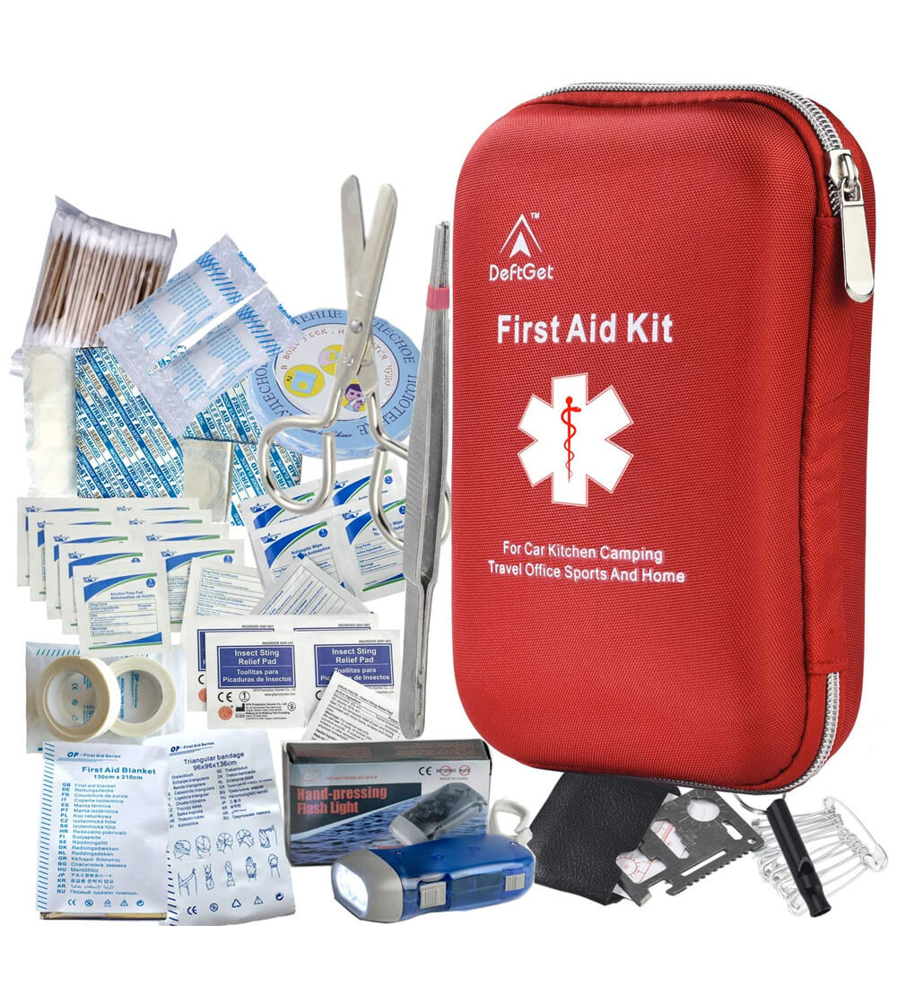 Deftget first aid kit waterproof Molle system