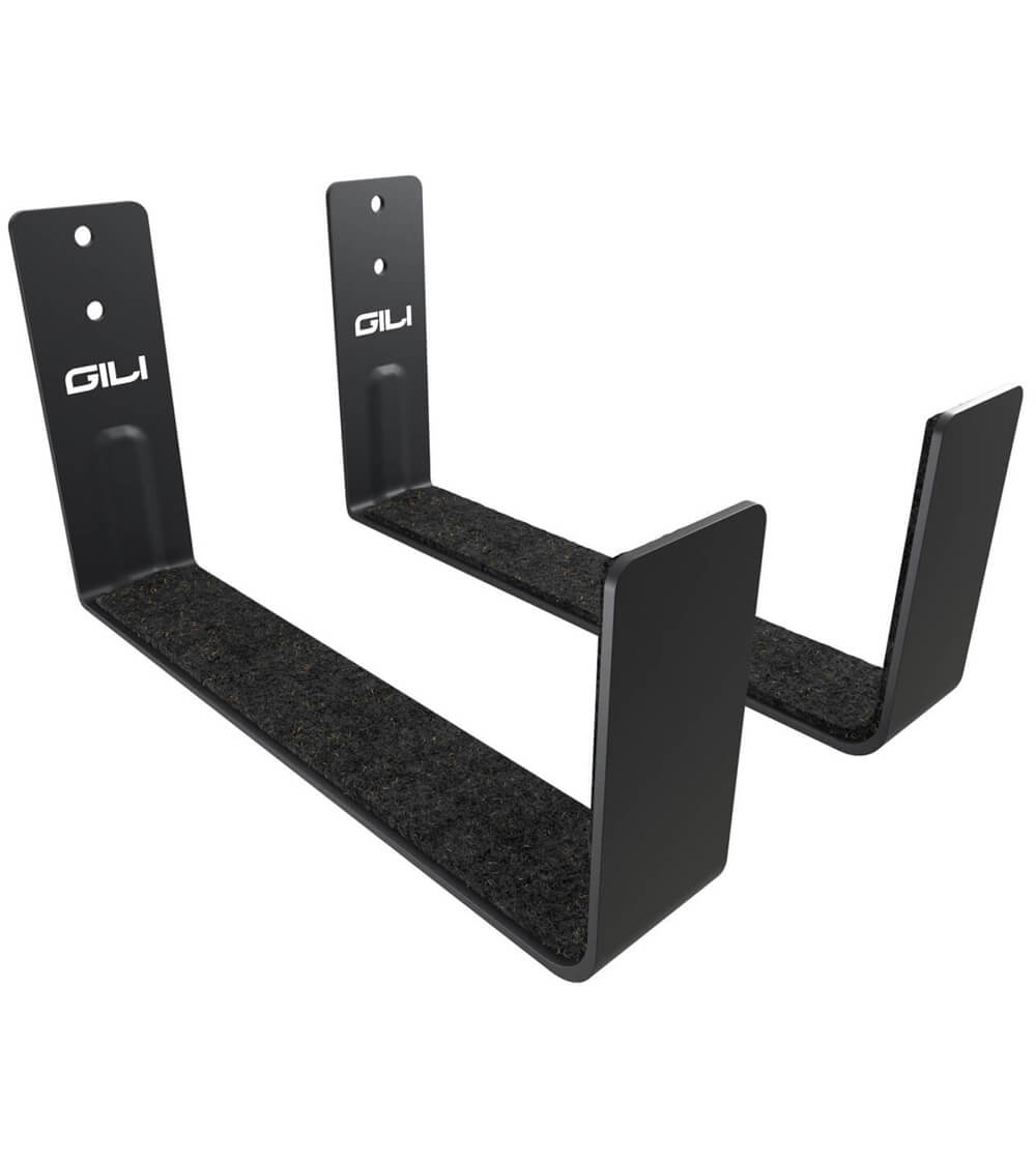 Soft padded minimalist wall rack