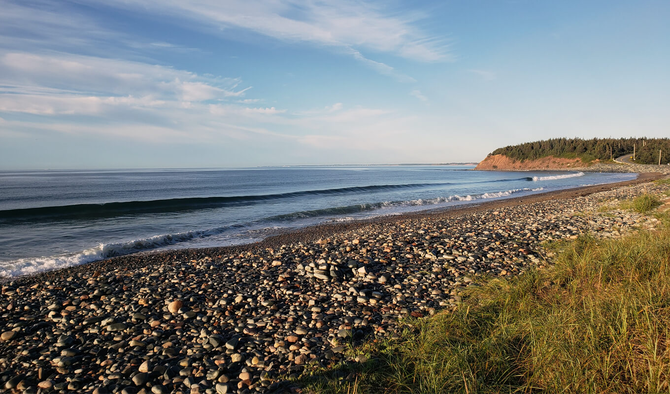 Lawrencetown beach provincial park, Nova Scotia