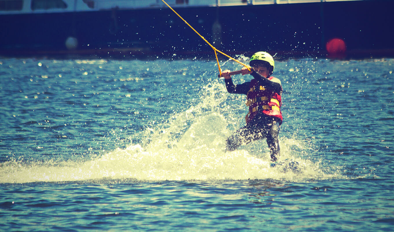 Life jackets for different water activities