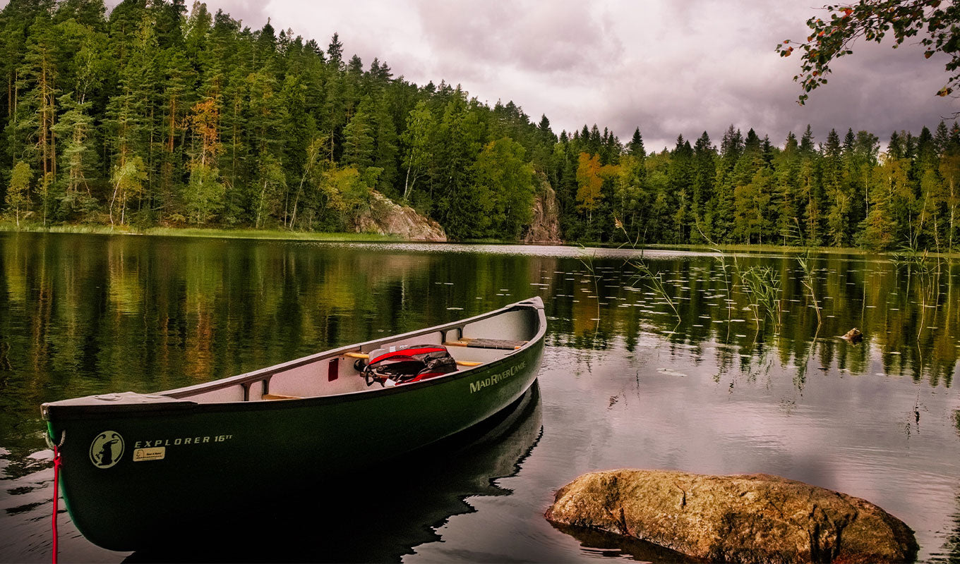 Kayak by a lake