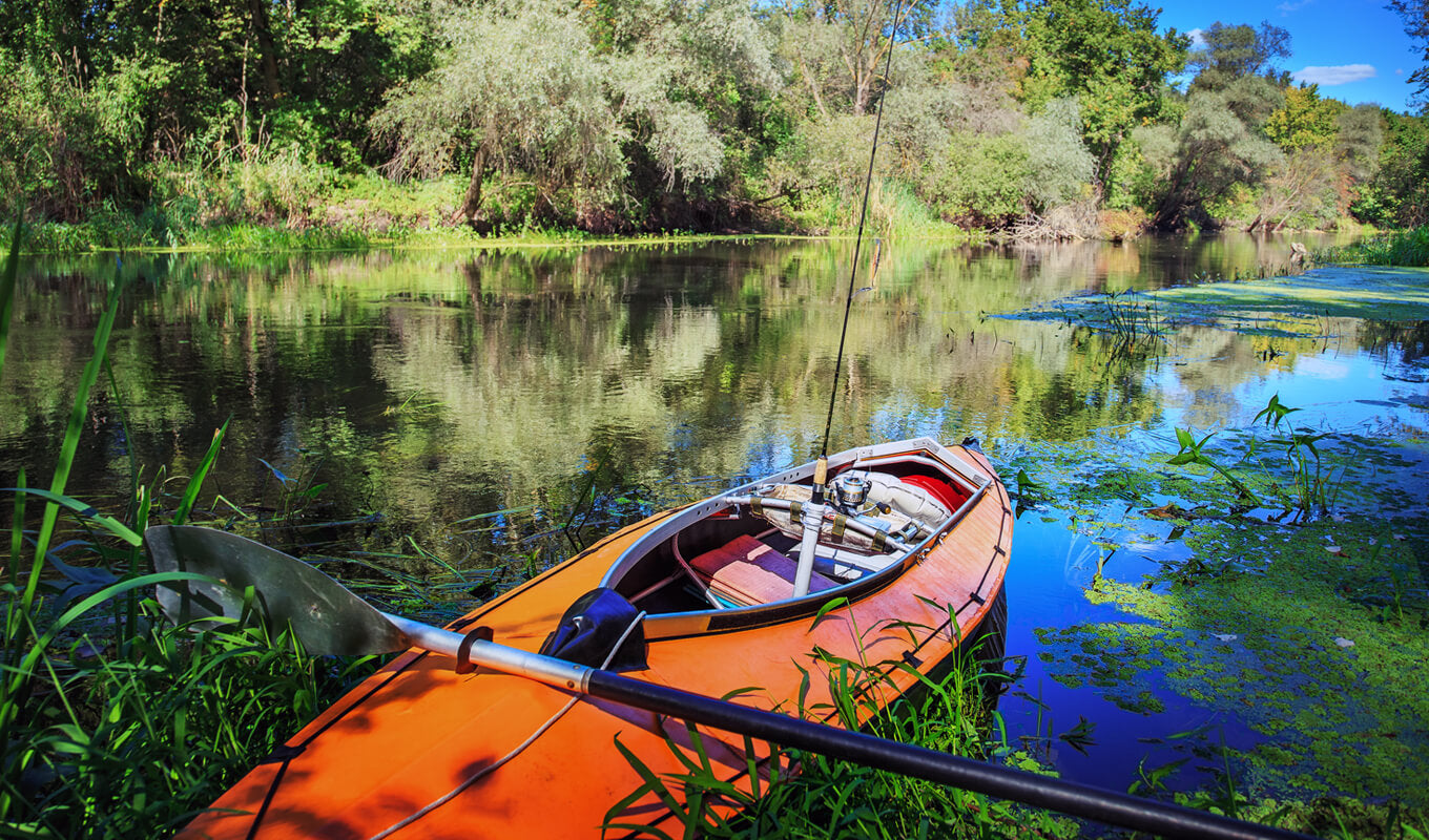 Sit in fishing kayak
