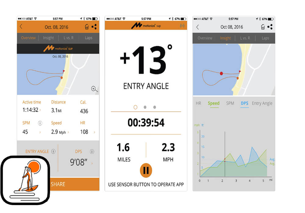 Motionize SUP App