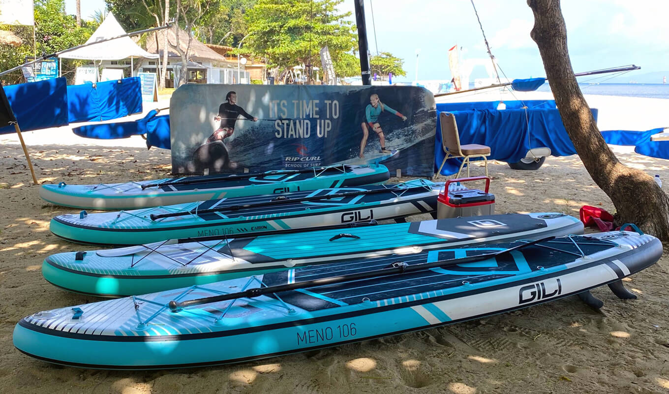 GILI inflatable paddle board rentals