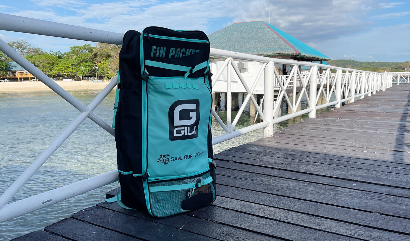 Inflatable stand up paddle board bag