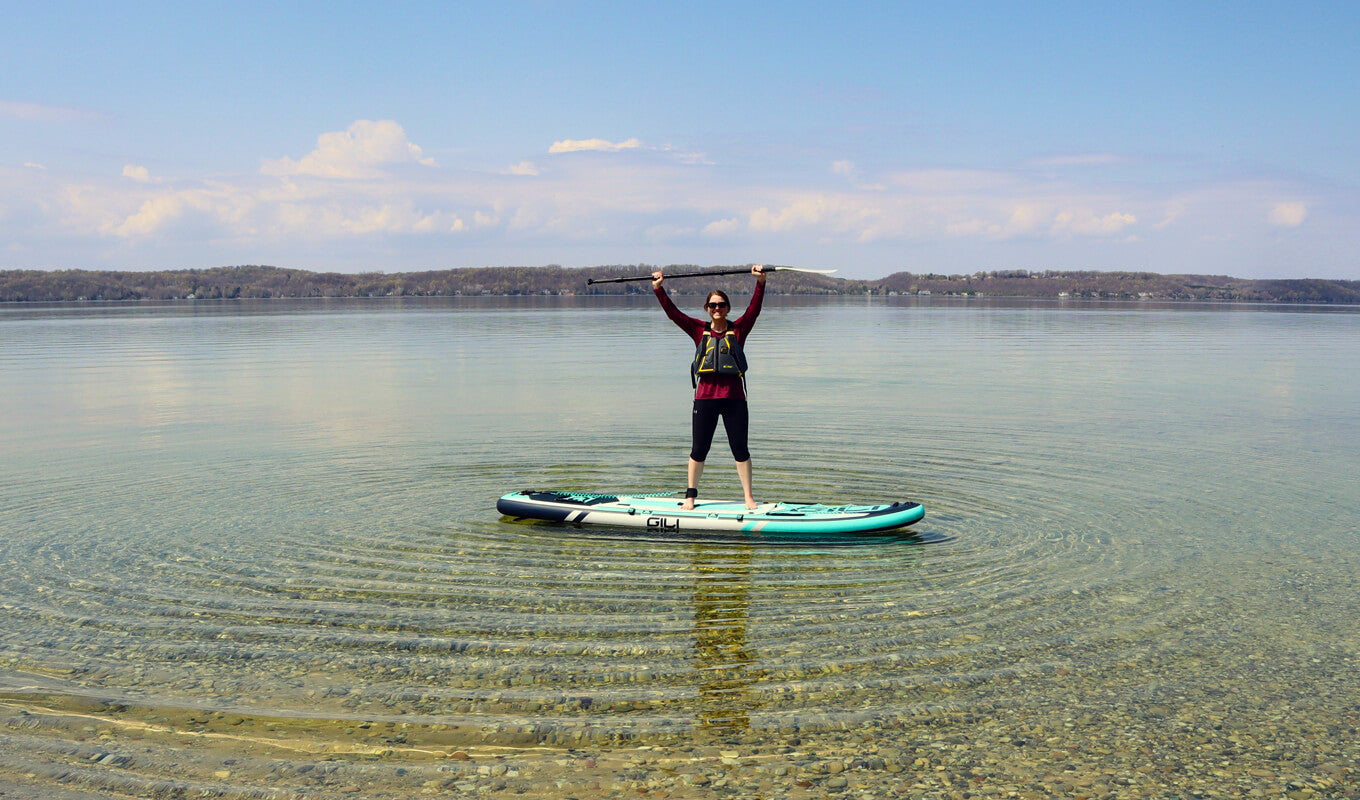 Women wearing the best inflatable life jackets
