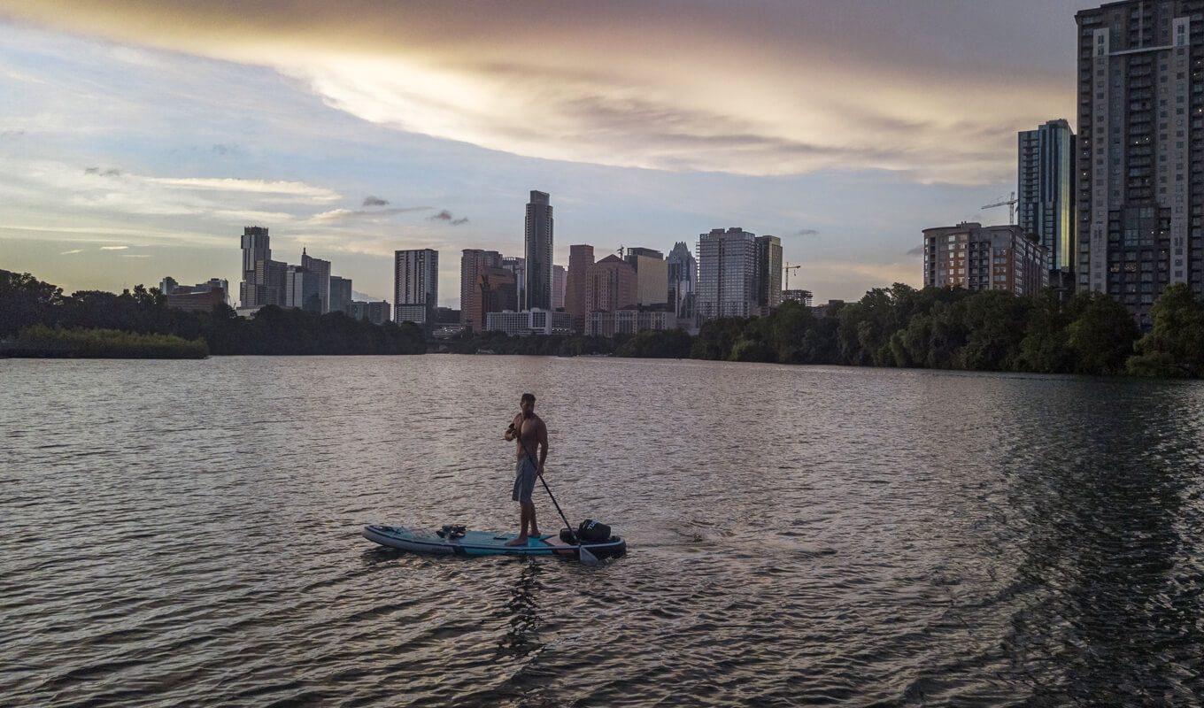 SUP board weight and storage capacity